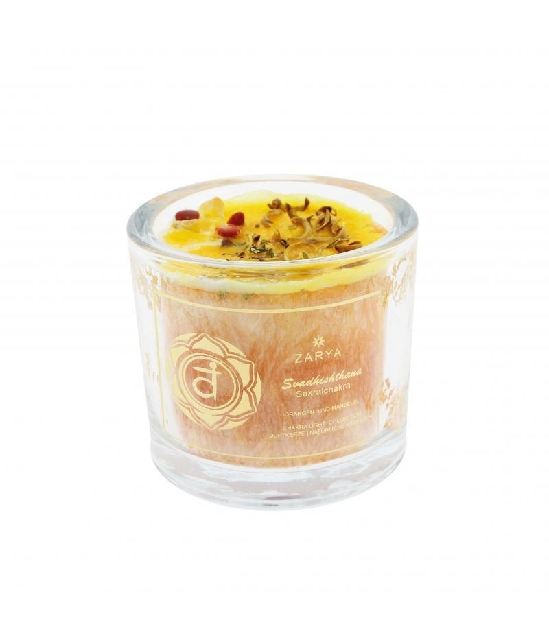 Sakralchakra Duftkerze &ndash; Svadhisthana (Klein)