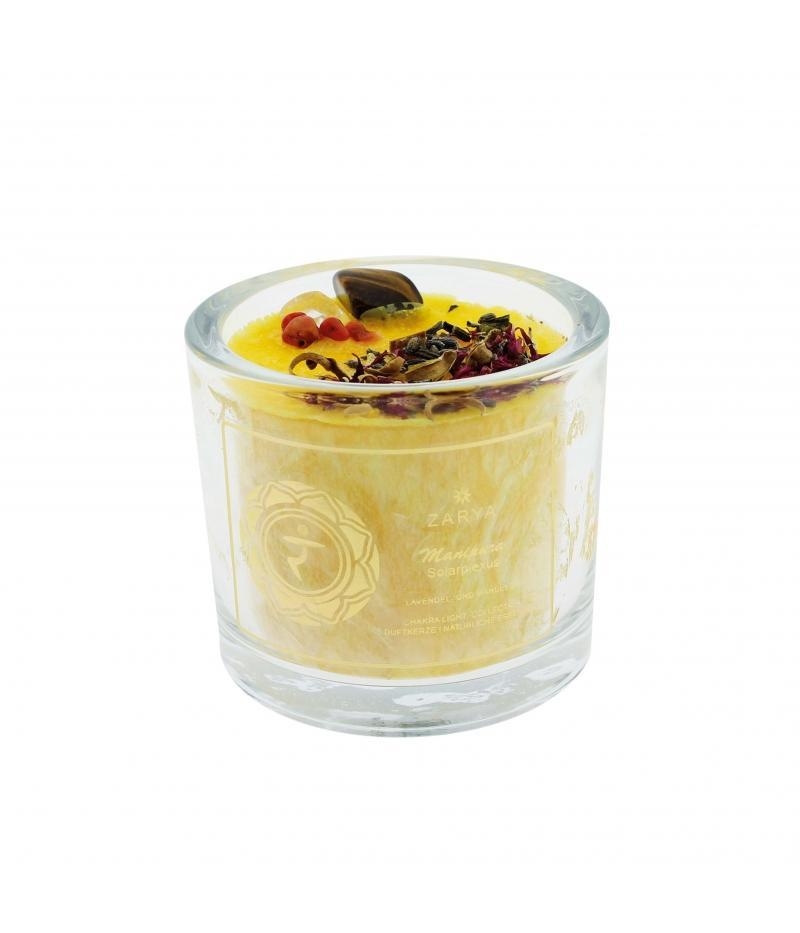 Solarplexus Duftkerze &ndash; Manipura (Klein)