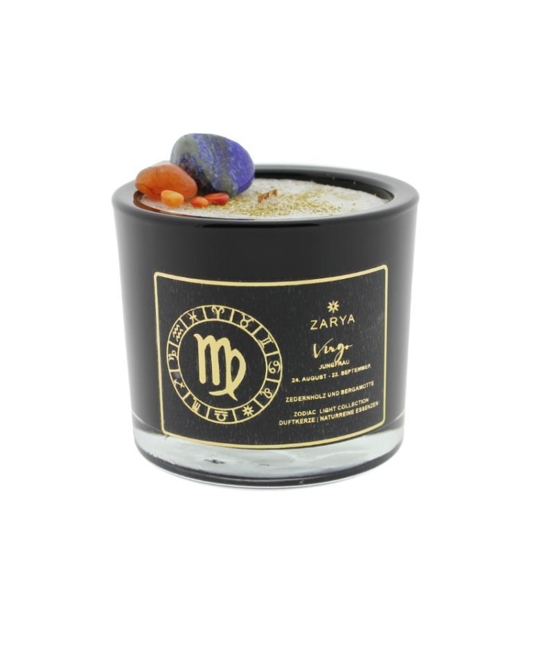 Jungfrau Duftkerze &ndash; Sternzeichenkerze