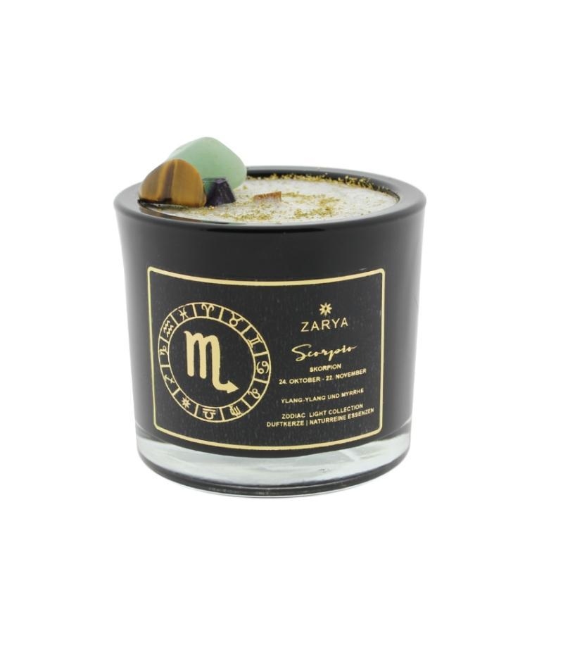 Skorpion Duftkerze &ndash; Sternzeichenkerze