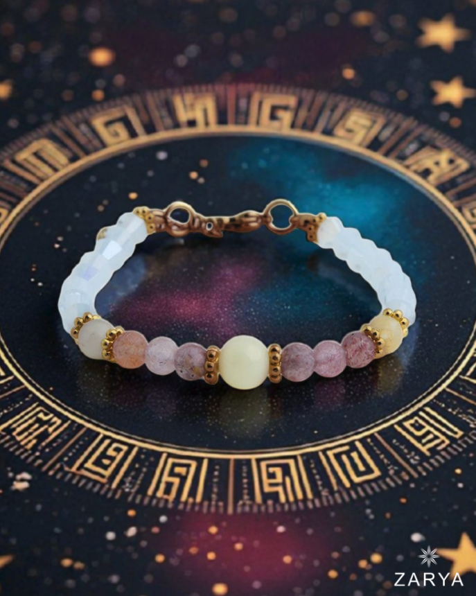 Waage - Kristallarmband