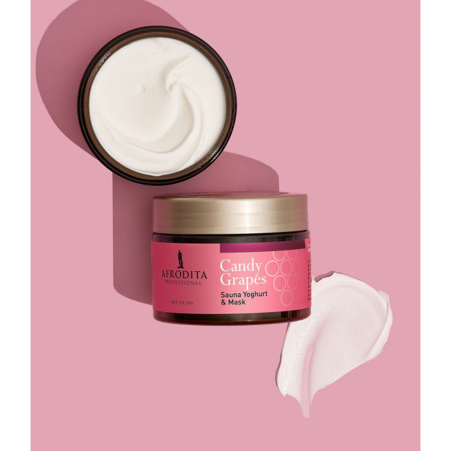 CANDY GRAPES Saunajoghurt & Gesichts- und K&ouml;rpermaske