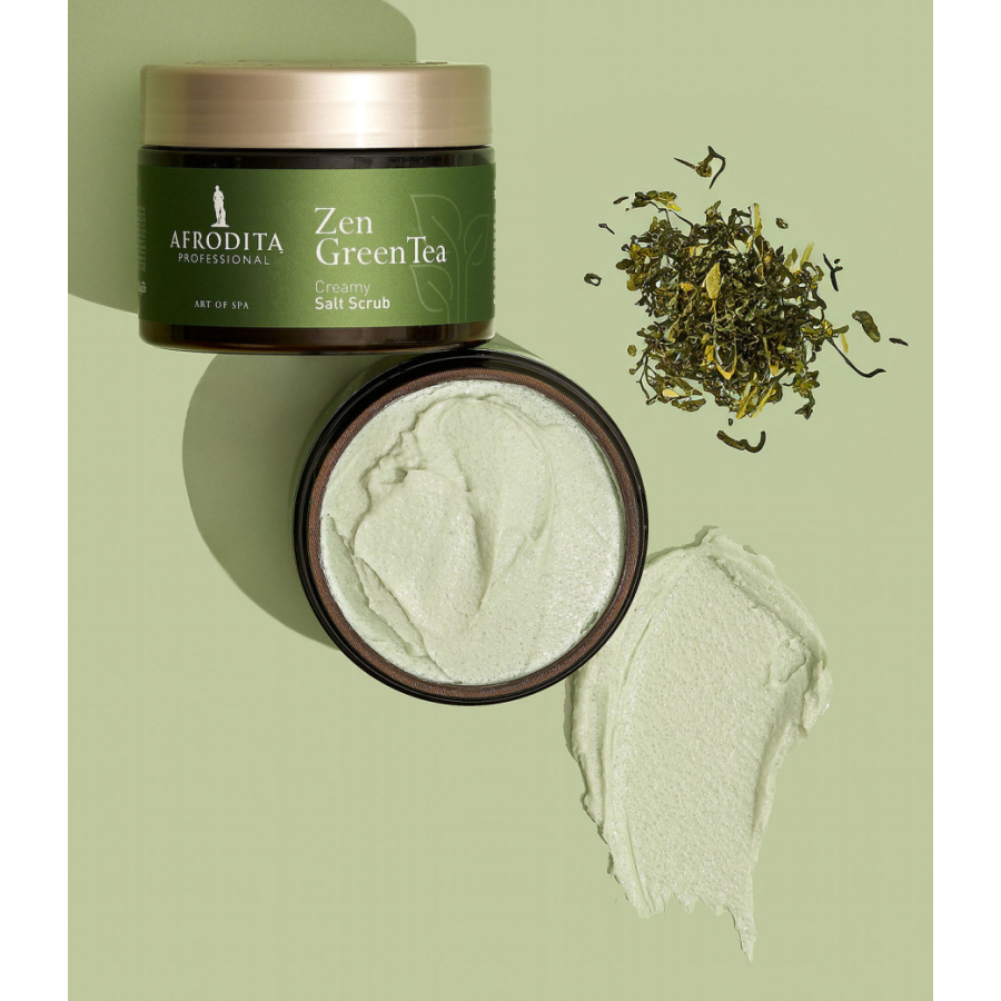 ZEN GREEN TEA Cremiges Salzk&ouml;rperpeeling