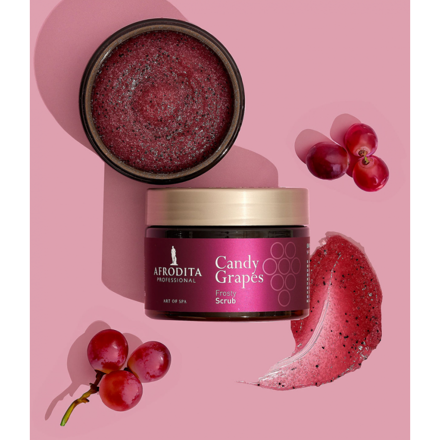 CANDY GRAPES Frostiges K&ouml;rperpeeling