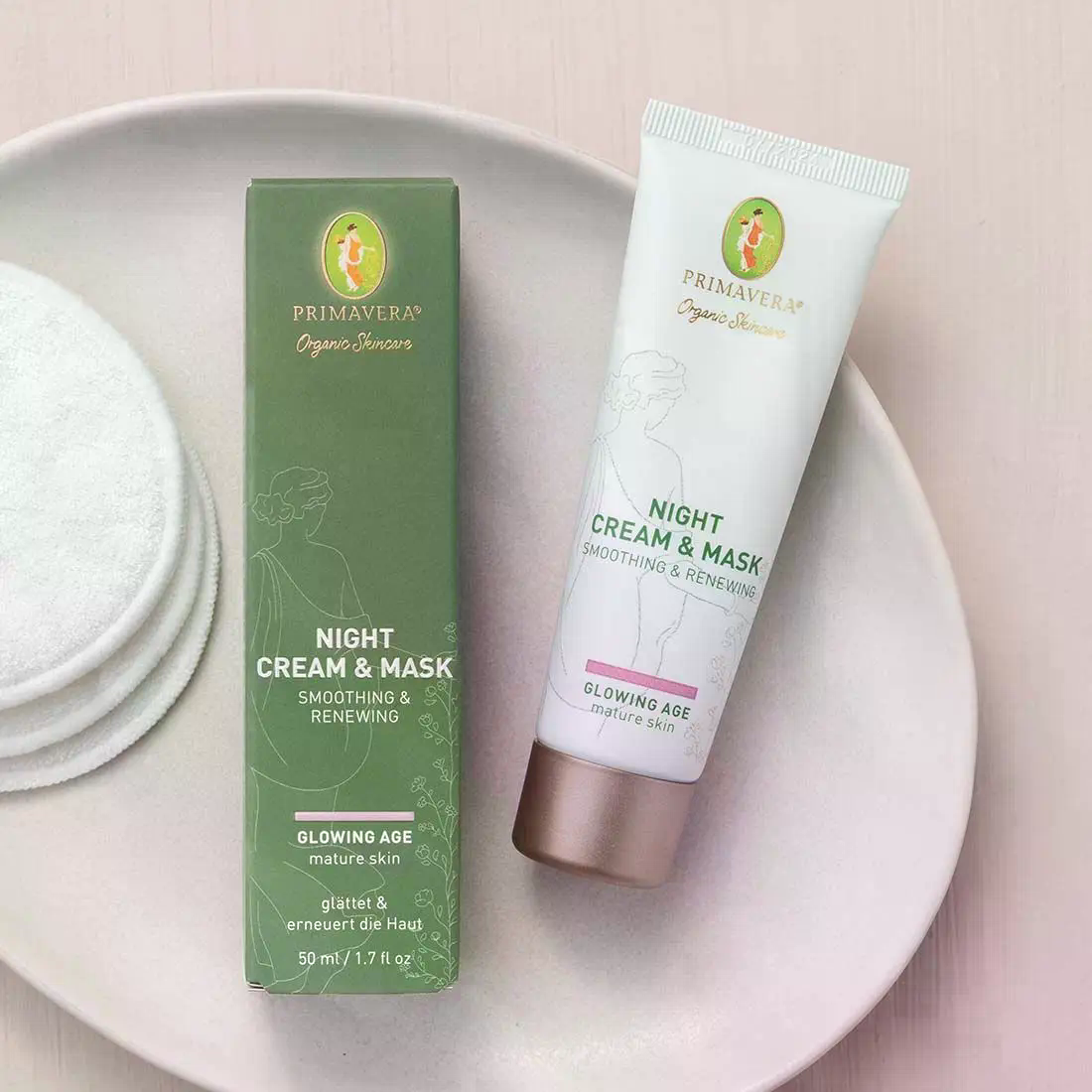 Night Cream & Mask Smoothing & Renewing