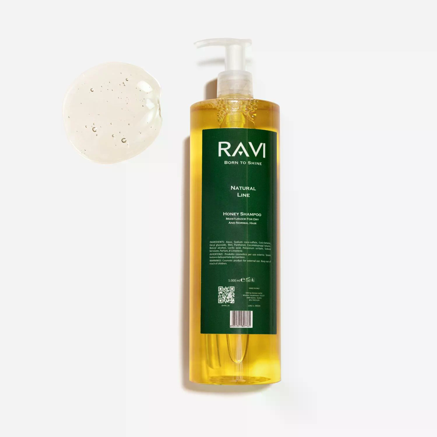 Natural Honey Shampoo (Pro Format)