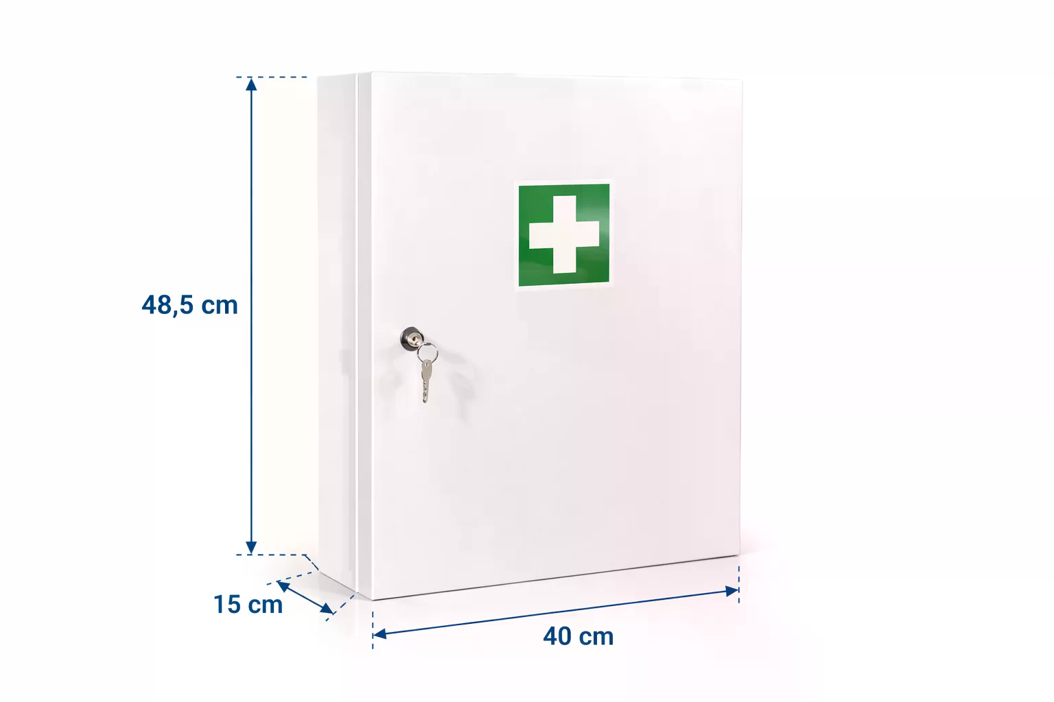 Erste-Hilfe-Schrank Betreuung & Pflegedienst DIN 13157 - eint&uuml;rig