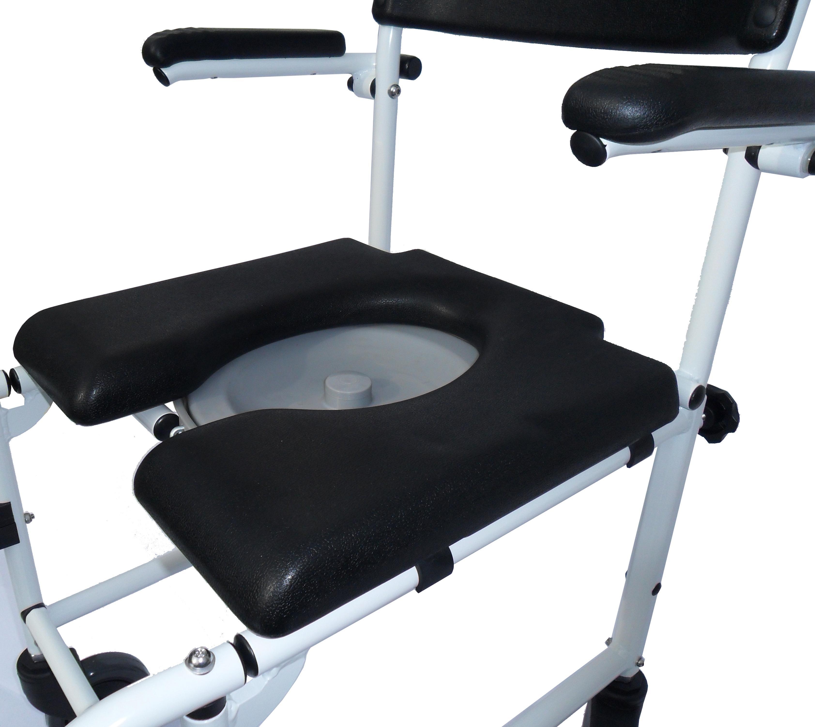 DTR 5 Zoll fahrbarer Dusch- und Toilettenstuhl