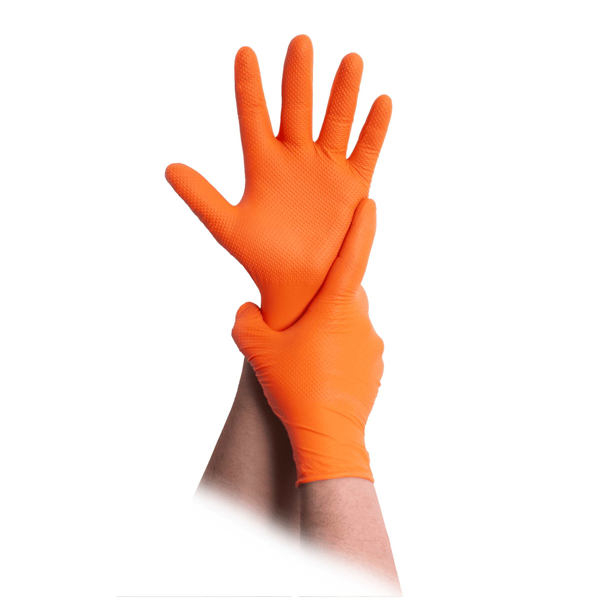MaiMed-Diamond Grip+ orange unsteril puderfrei (500 St&uuml;ck)