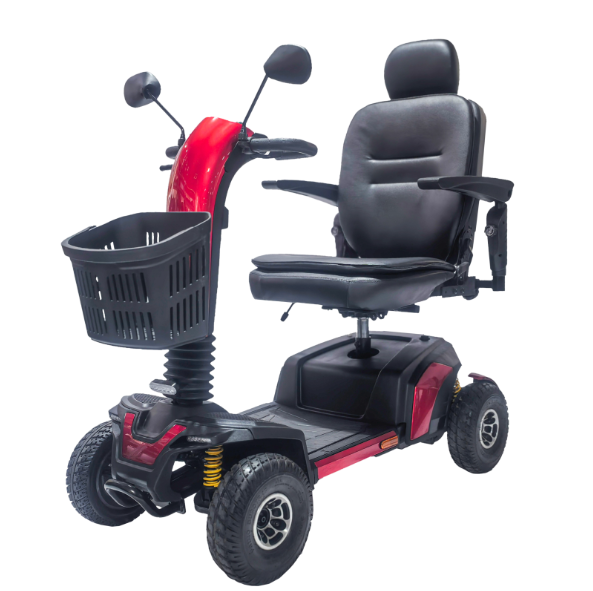 Flair HMV Elektromobil 6 km/h 4-Rad rot mit &Ouml;PNV Zulassung