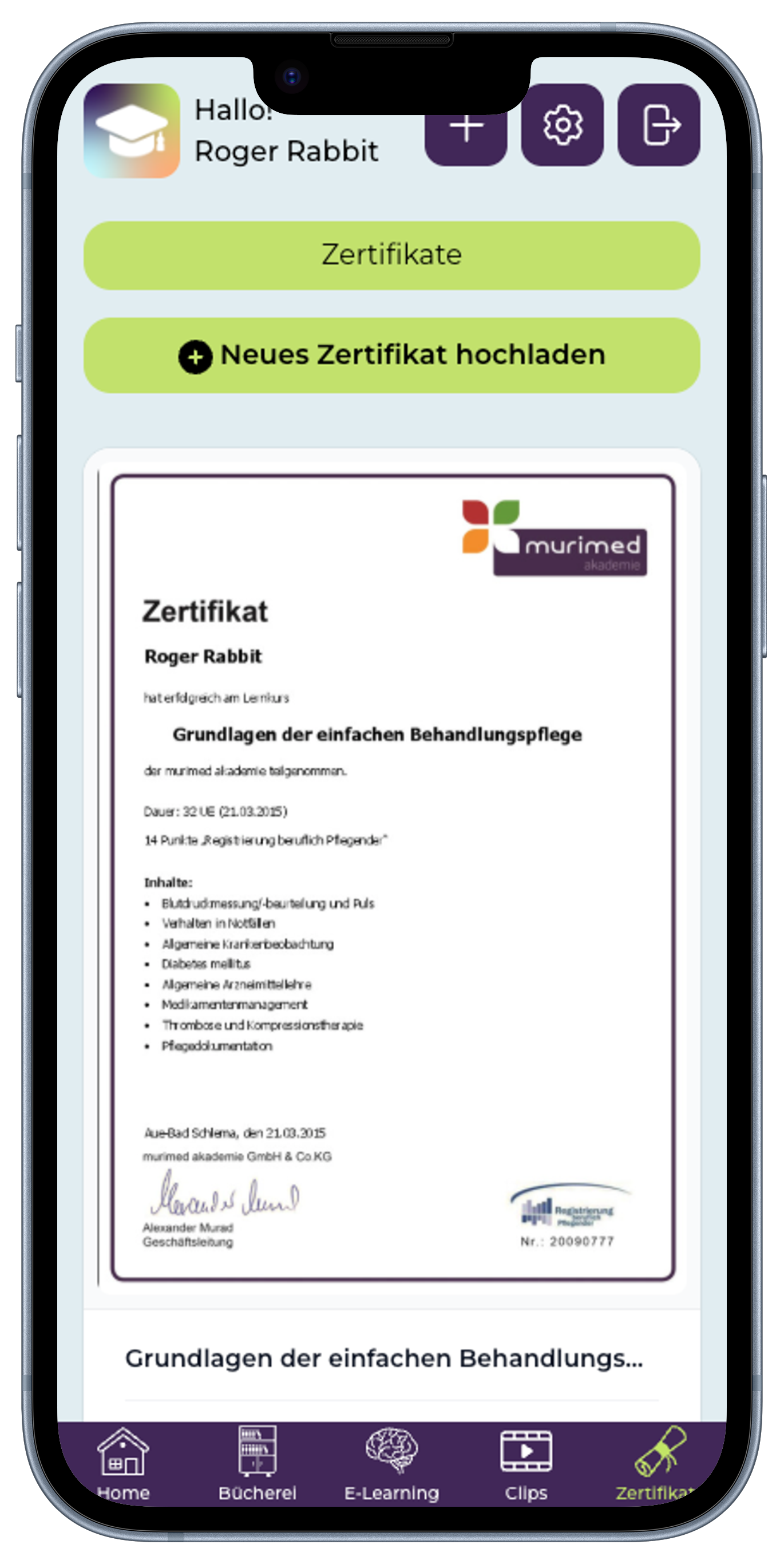 muriLearn App Abo Einzelperson