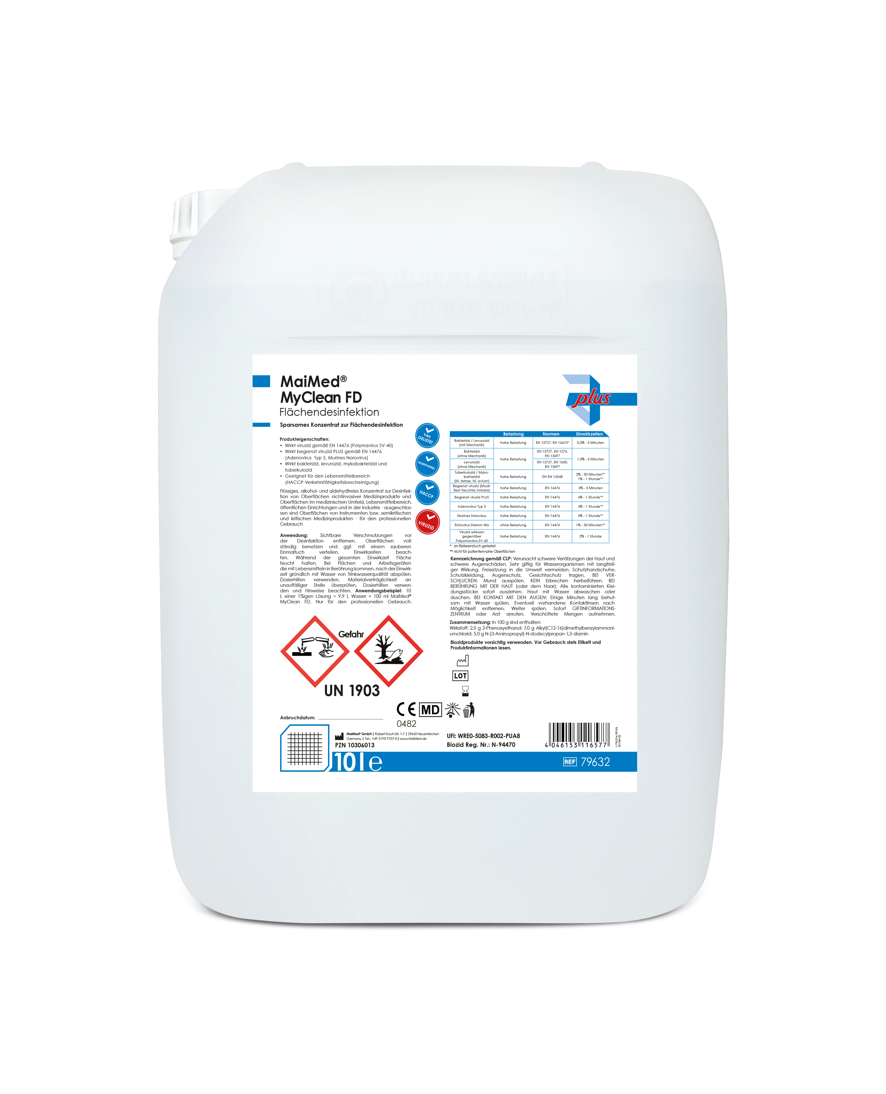 MaiMed MyClean FD Fl&auml;chendesinfektion