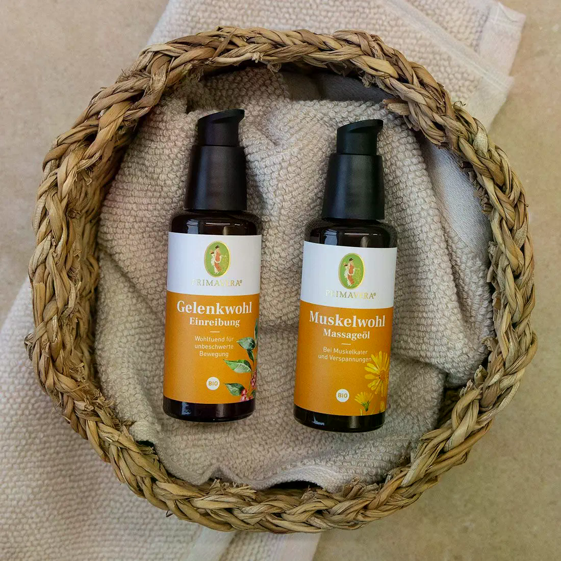 Muskelwohl Massage&ouml;l bio 50 ml