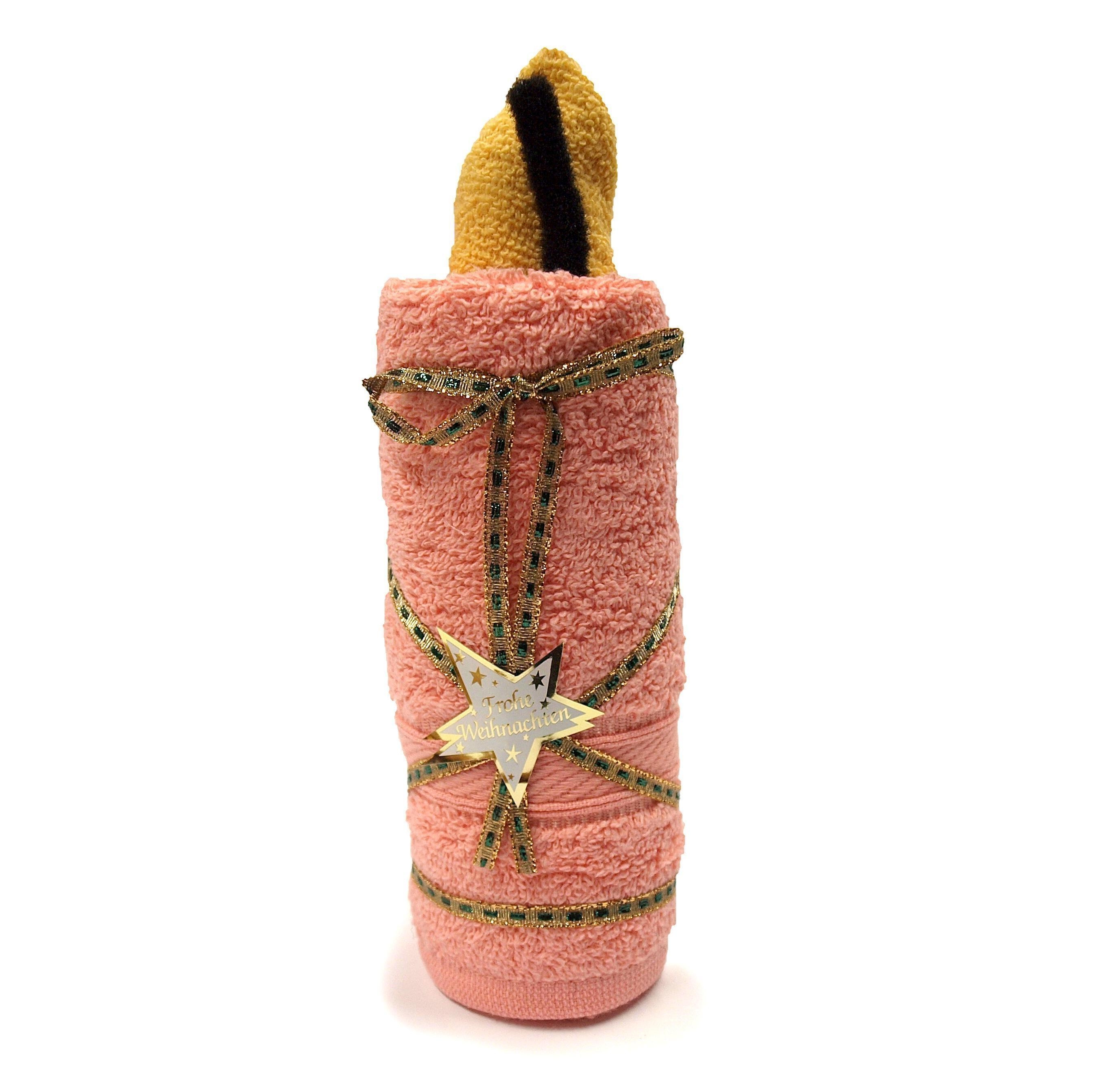 Geschenk Frottierkerze