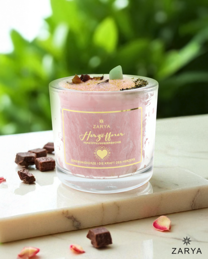 Herz&ouml;ffner Duftkerze &ndash; Herz&ouml;ffnungszeremonie