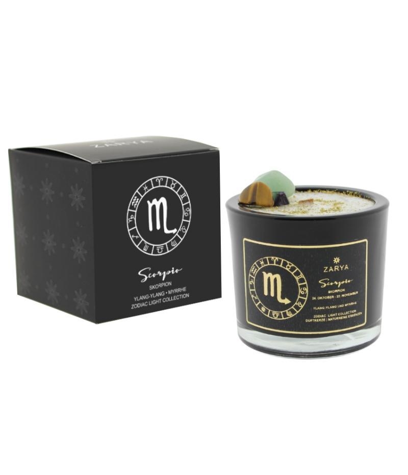 Skorpion Duftkerze &ndash; Sternzeichenkerze