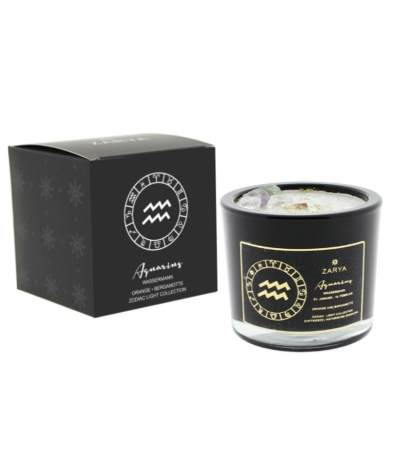 Wassermann Duftkerze &ndash; Sternzeichenkerze