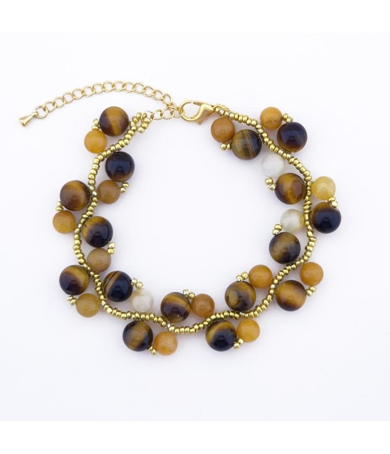 Innere Sonne - Solarplexus Chakra Armband