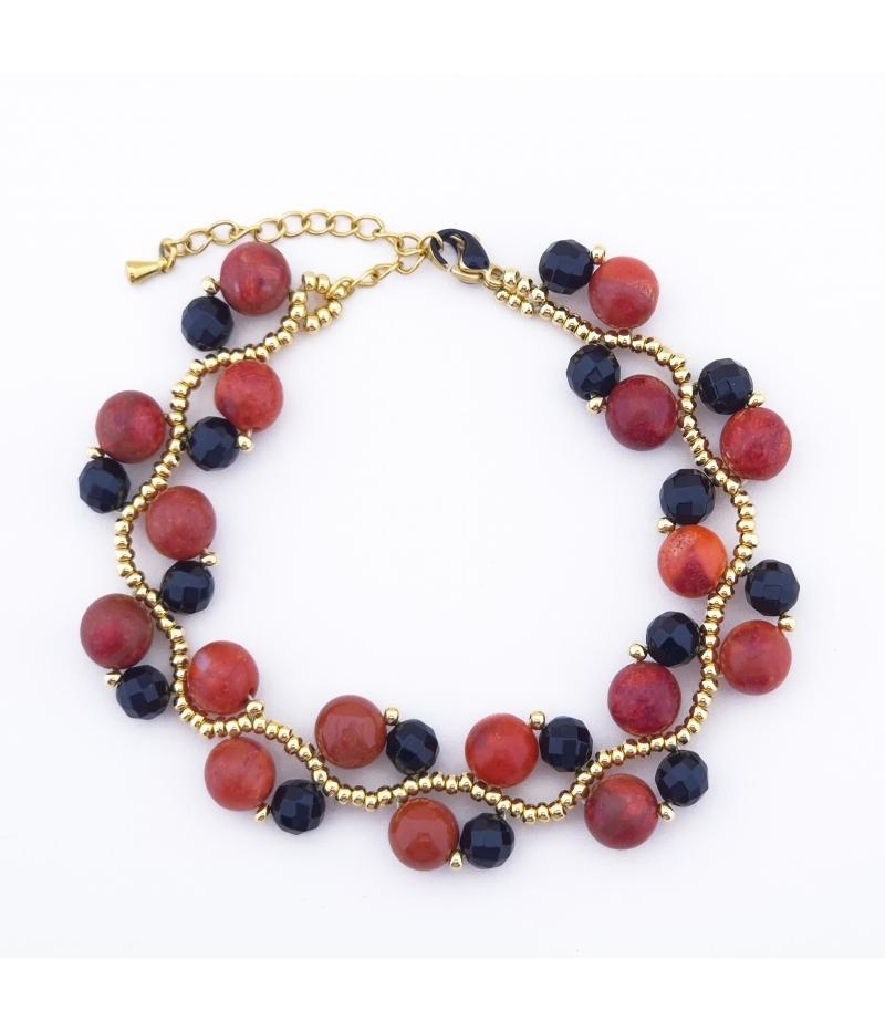 Erdung -Wurzelchakra Armband