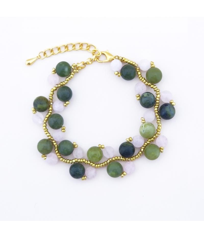 Strahlendes Herz - Herzchakra Armband