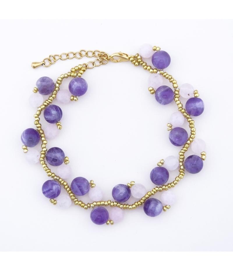 Kosmische Weisheit - Kronenchakra Armband