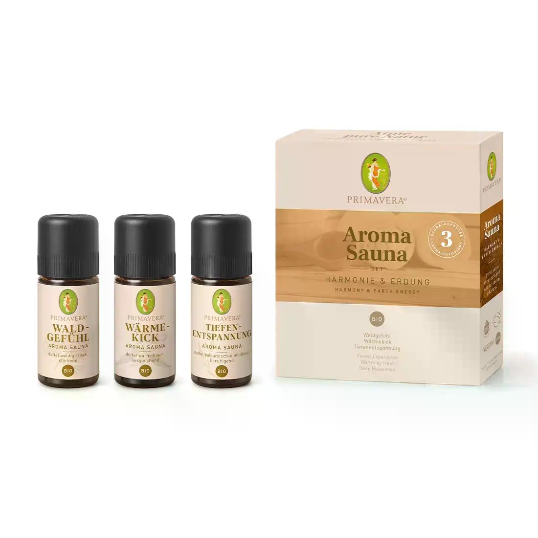 Set Aroma Sauna Harmonie & Erdung
