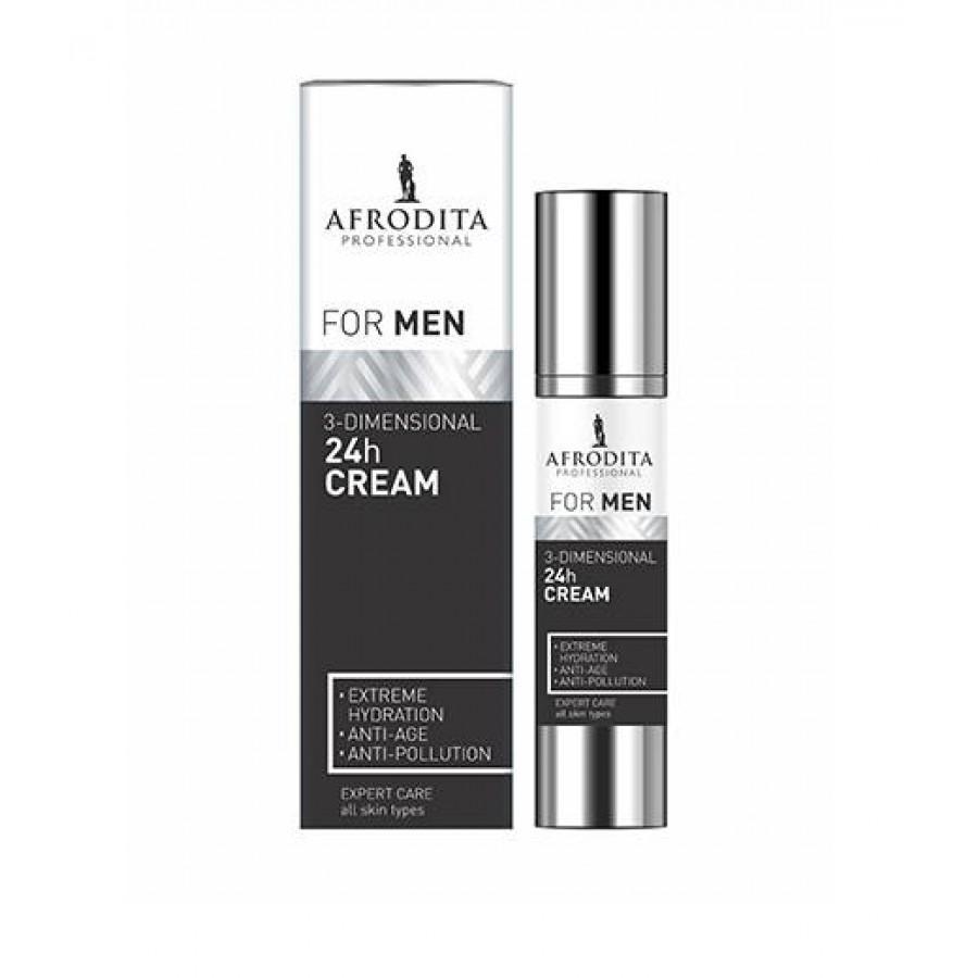 FOR MEN 3-dimensionale 24h-Creme
