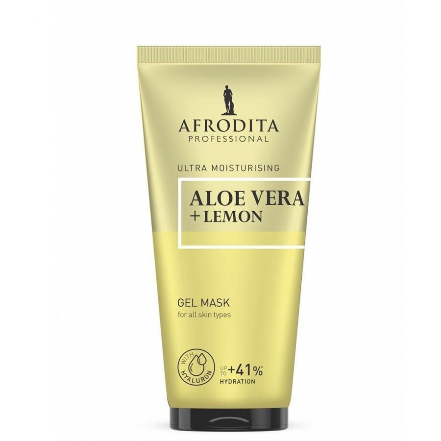 FACE MASK ALOE VERA + ZITRONE Ultra-Feuchtigkeitsspendende Gelmaske