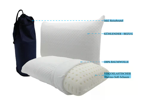 Reisekissen mit K&uuml;hlbezug inkl. Rollbag