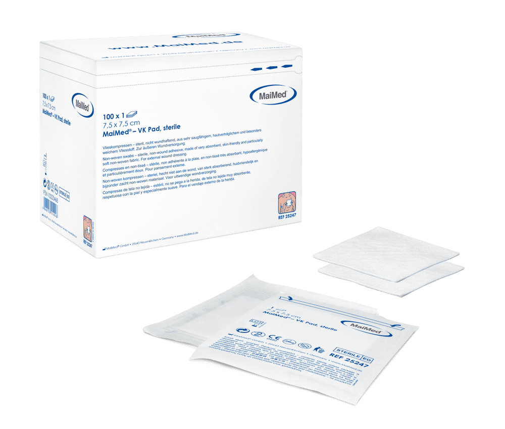 MaiMed-VK Pad- steril Wundkompresse (ab 1.800 St&uuml;ck)