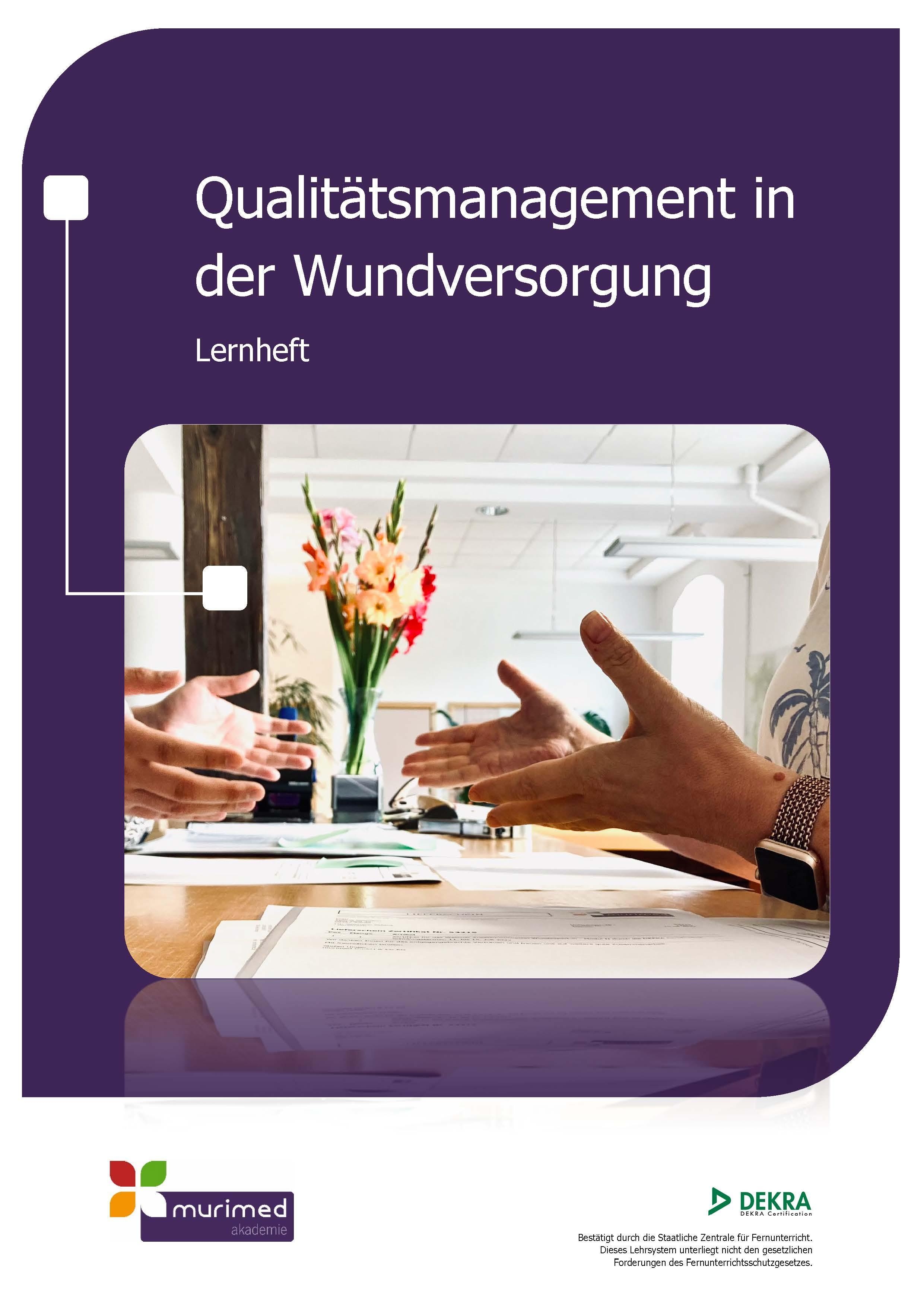 Neu FK 134 Qualitätsmanagement in der Wundversorgung