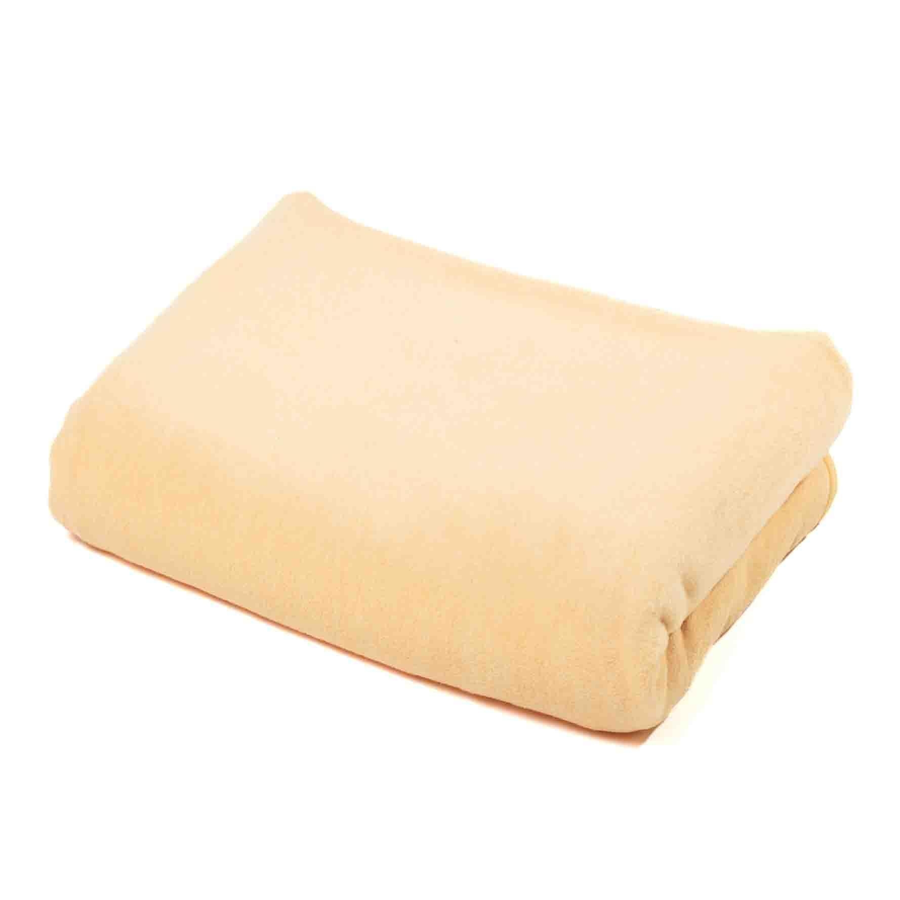 Wohn- und Schlafdecke Clinic 140x200 cm, 550g/m&sup3; Farbe: terrakotta 0233