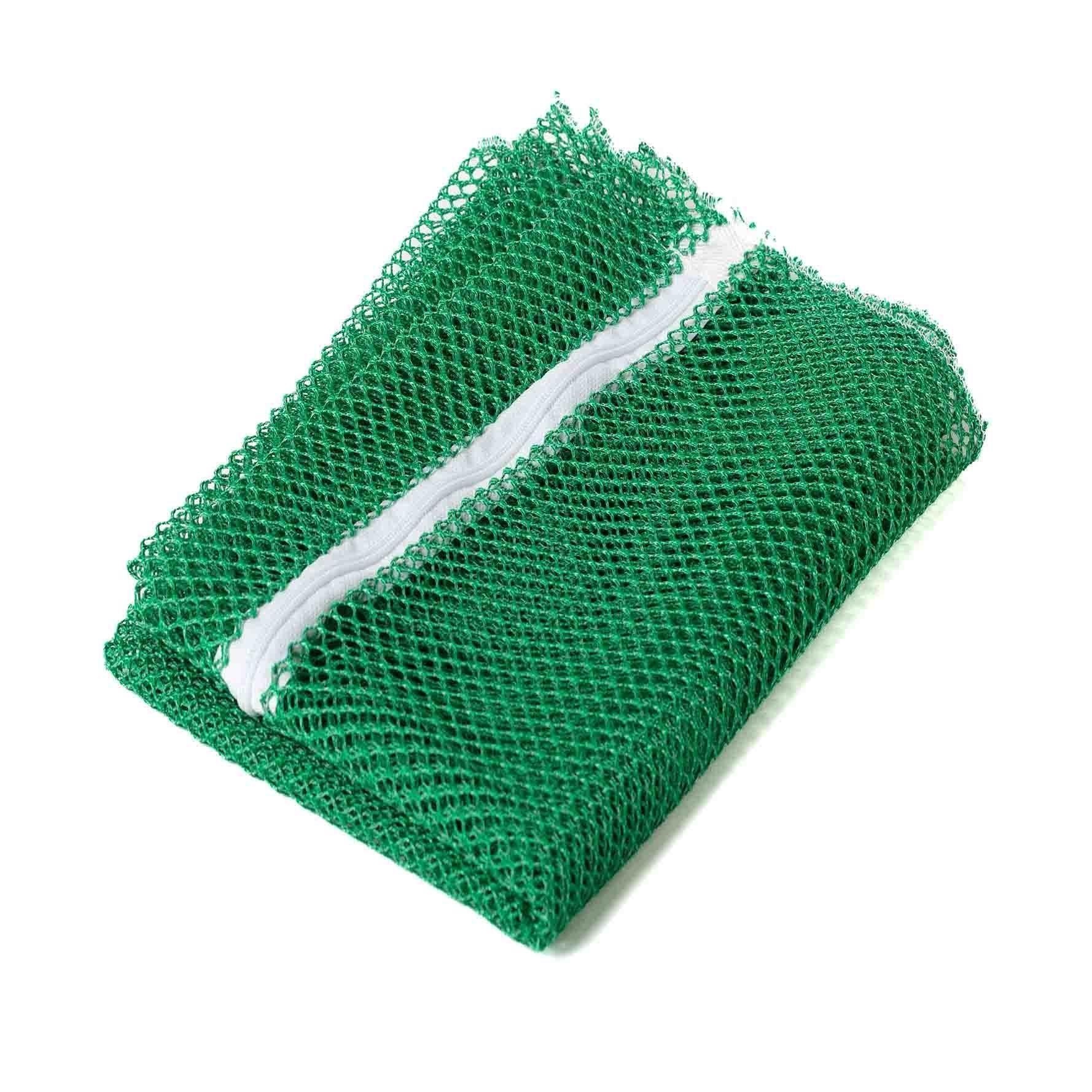 Wäschenetz, 40x60 cm mit Reißverschluß Farbe: grün