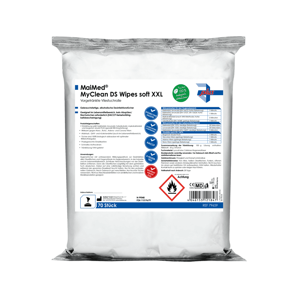 MaiMed MyClean Wipes soft XXL Desit&uuml;cher, Refill