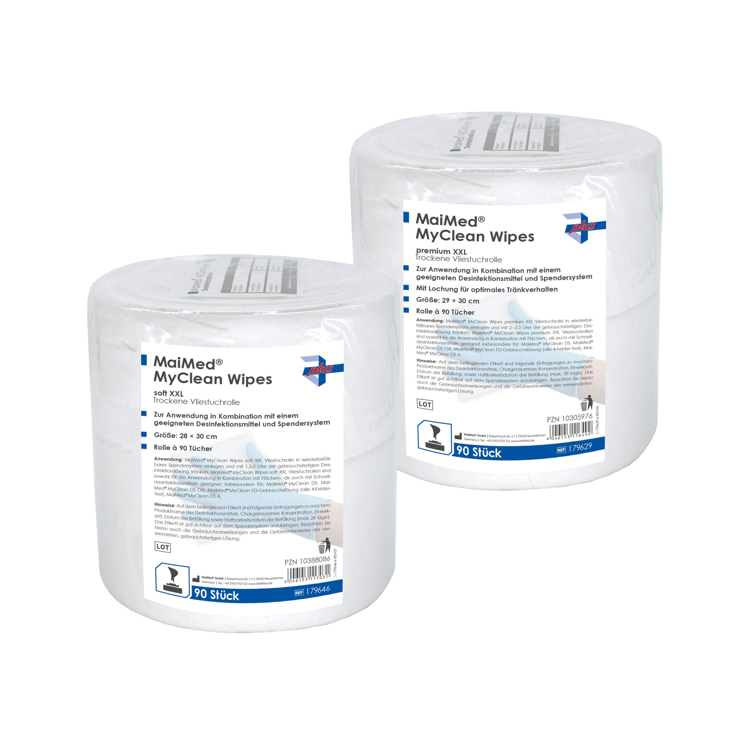 MaiMed MyClean Wipes premium Desit&uuml;cher
