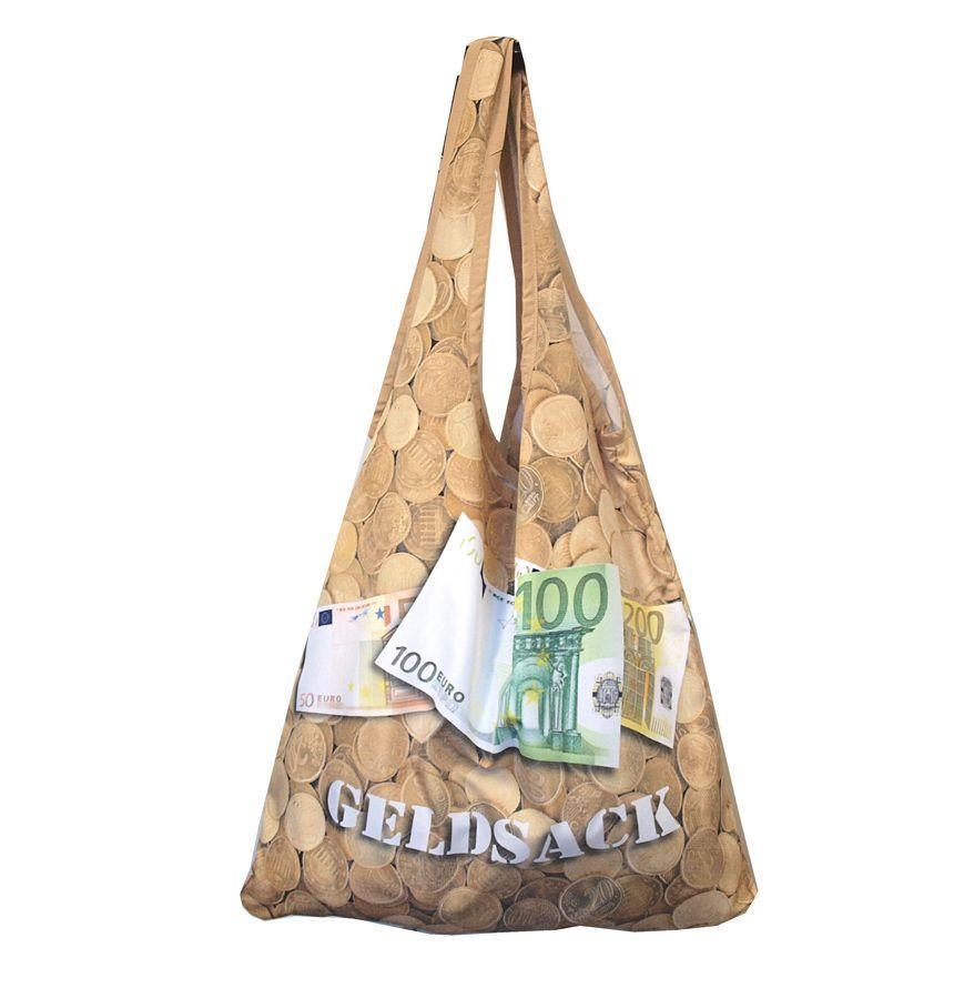 Einkaufsbeutel Geldsack