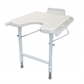 DUS Duschklappsitz zur Wandmontage