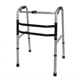 GEBO faltbares Gehgestell silber