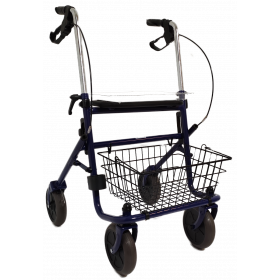 Rollator Standard Stahl blau (Einzelverpackung)