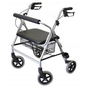 R225 Rollator Standard-Stahl bis 225 kg 55 cm